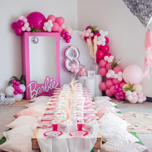 Décoration anniversaire barbie
