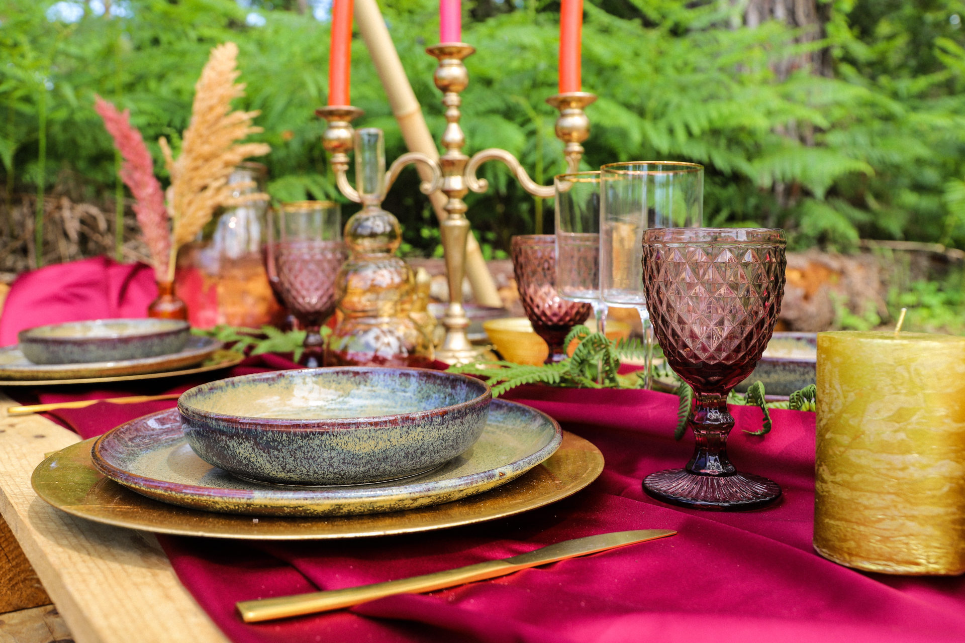 Décoration shooting indien pour un célebre Magazine