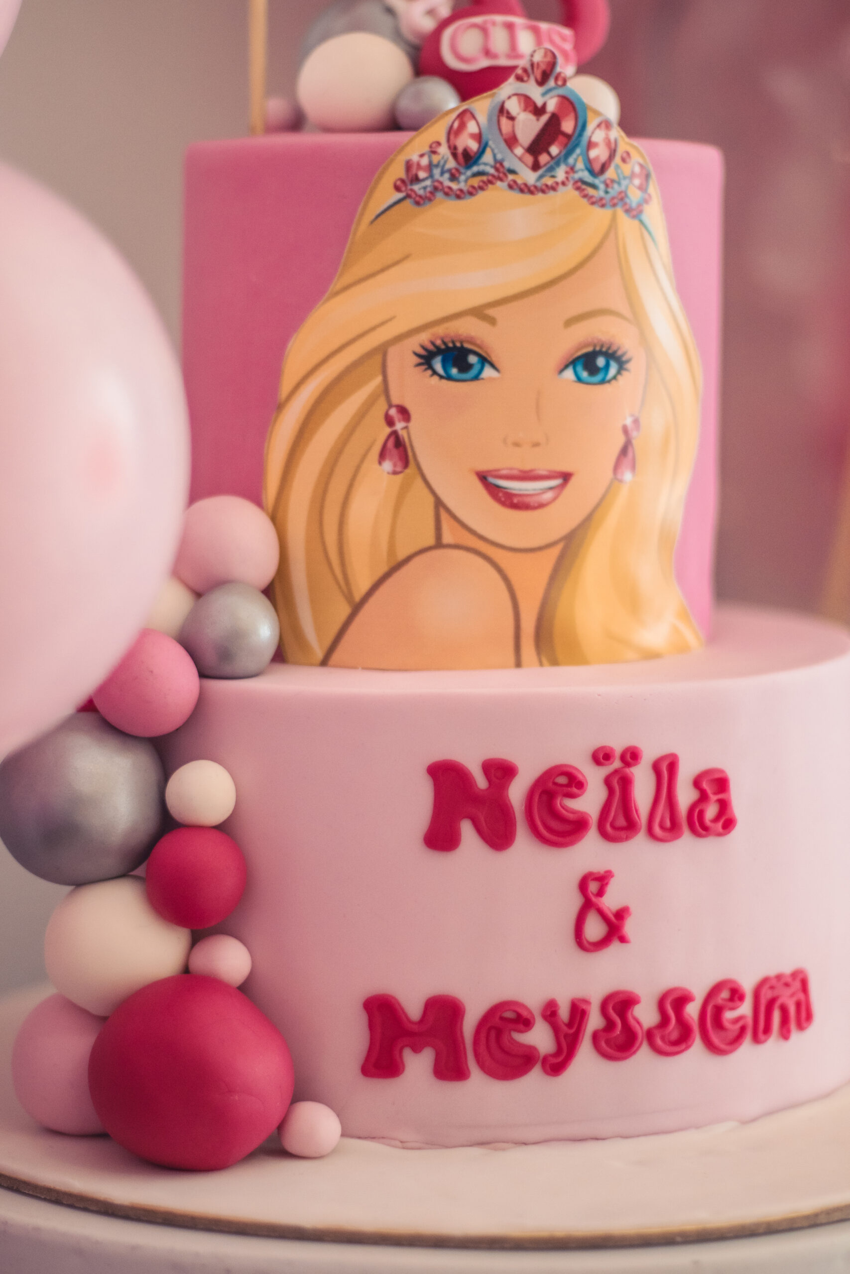 Gâteau d'Anniversaire Barbie