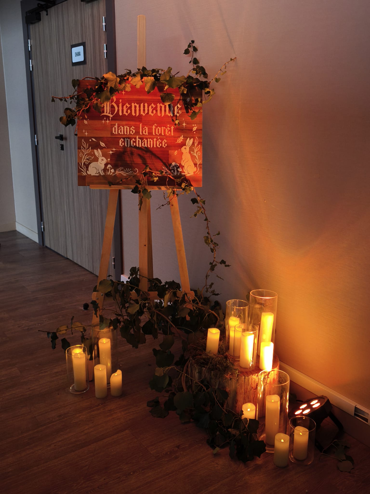 Décoration Renouvellement de Vœux Forêt Enchantée – Salle Maitena Anglet | Ô'évent