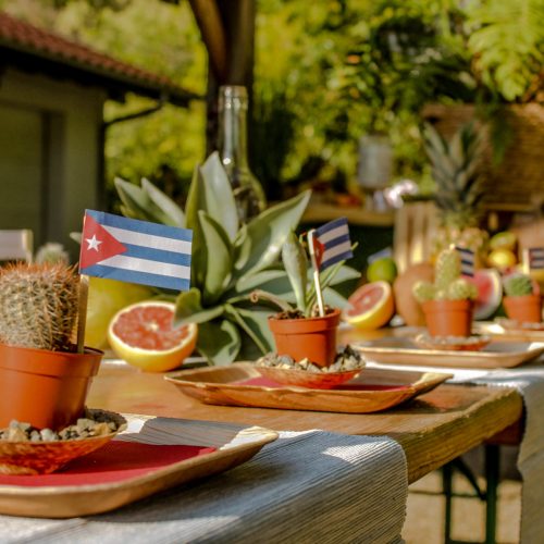 Décoration anniversaire Cuba