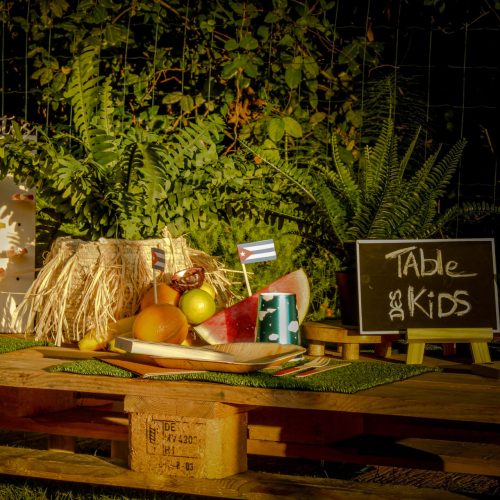 table enfant cuba anniversaire