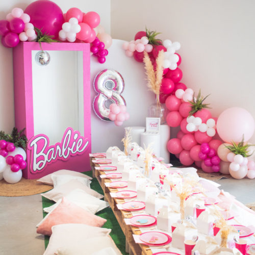 Décoration Barbie pour événement privé et anniversaire enfant
