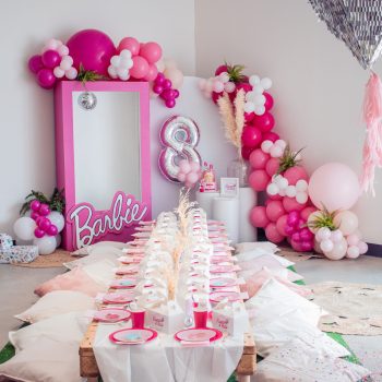 Décoration anniversaire barbie